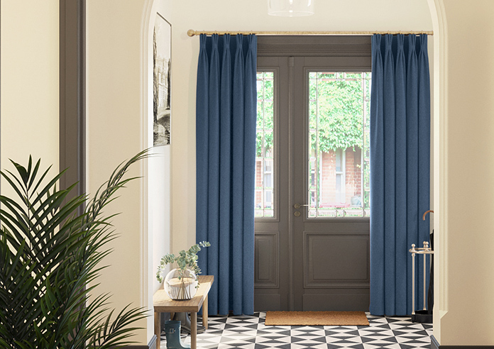 Lyra, Mariana Blue - Made to Measure Curtains - Image 3